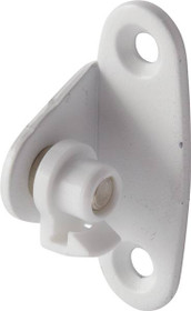 Duo maxi door bracket, white, woodscrew