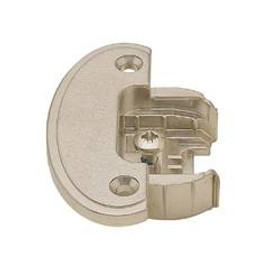 Aximat 200 TM Institutional Hinge, screw mounted hinge cup, zinc, nickel plated