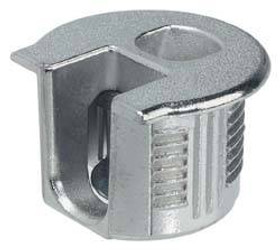 Rafix SE Ridged, zinc, nickel-plated, 19mm