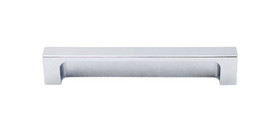 5" CTC Modern Metro Tab Pull - Polished Chrome