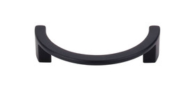 3-1/2" CTC Half Circle Open Pull - Flat Black