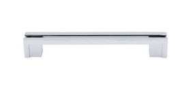 5" CTC Sanctuary Flat Rail Pull - Polished Chrome