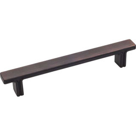 128mm CTC Anwick Rectangular Pull - Brushed Oil Rubbed Bronze