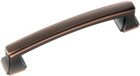 96mm CTC Bridges Cabinet Pull - Oil-Rubbed Bronze
