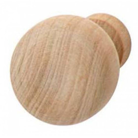 32mm Dia. Sochi Maple Knob - Unfinished Wood