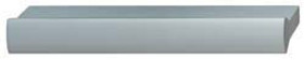 192mm CTC Metropolitan Cabinet Lip Pull - Silver