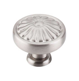 1-1/4" Dia. Flower Knob - Brushed Satin Nickel