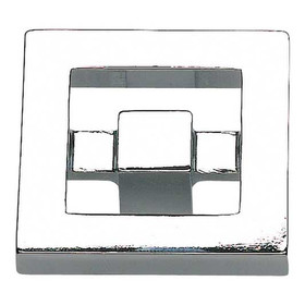 1-3/8" Square Nobu Knob - Polished Chrome