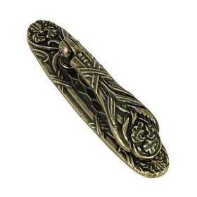 17mm Ornate Country Style Collection Woven Pendant Pull - Antique English