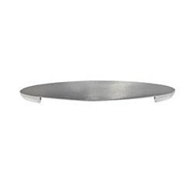 96mm CTC Flat Modern Collection Cabinet Pull - Brushed Nickel