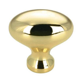 30mm Classic Expression Oval Egg Knob - Brass