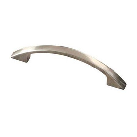 96mm CTC Urban Collection Flat Bow Pull - Brushed Nickel