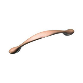96mm CTC Urban Collection Tapered Ends Bow Pull - Antique Copper