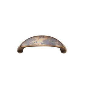 64mm CTC Transitional Style Village Collection Cup Pull - Oxidized brass