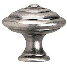 35mm Dia. Transitional Provencale Inspiration Collection Round Knob - Oxidized Brass