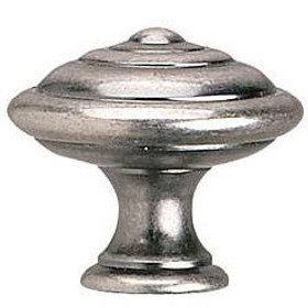 35mm Dia. Transitional Provencale Inspiration Collection Round Knob - Satin Bronze