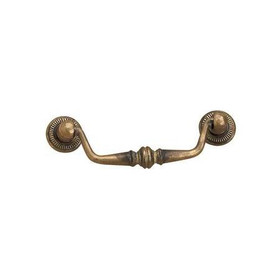 80mm CTC Classic Povera Drop Pull - Oxidized Brass