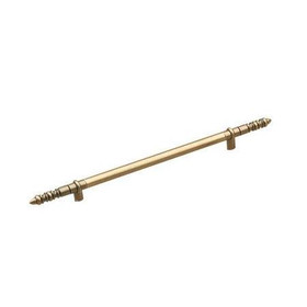 384mm CTC Inspiration Styles Pointed End Appliance Pull  - Burnished Brass