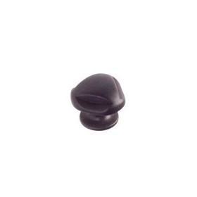 28mm Country Style Indented Knob - Wrought Iron