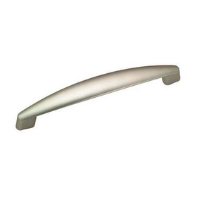 128mm CTC Eclectic Expression Plastic Gateway Pull - Satin Nickel