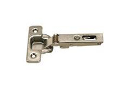 Salice C2P9A99 Hinge, steel, nickel-plated, 120degree, full overlay, self closing, screw-on, Mod 17