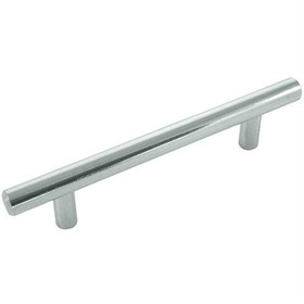 96mm CTC Steel Melrose T-Bar Pull - Polished Chrome