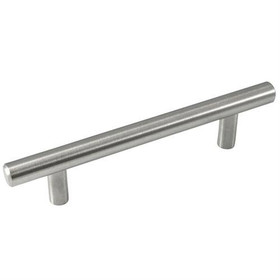 96mm CTC Steel Melrose T-Bar Pull - Steel Plated