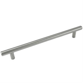 192mm CTC Steel Melrose T-Bar Pull - Steel Plated