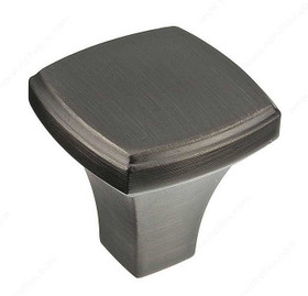 32mm Square Transitional Signal Knob - Antique Nickel