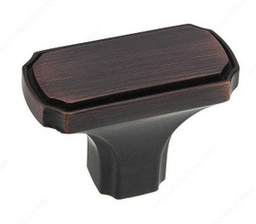 43mm Transitional Rectangular Bench Knob - Oil Rubbed Bronze