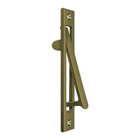 5-5/16" CTC Edge Pull HD - Antique Brass