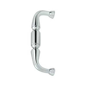 6" CTC Door Pull - Polished Chrome
