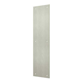 3-1/2" x 15" Push Plate - Brushed Nickel