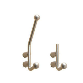 175mm Urban Style Stainless Steel Coat Hook - Stainless Steel