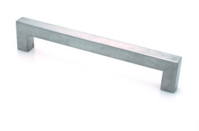 96mm CTC Thick Square Pull - Stainless Steel