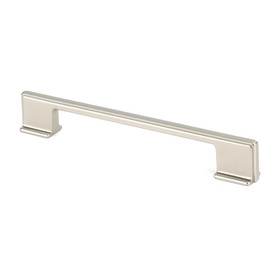 128mm / 160mm CTC Thin Cabinet Pull - Satin Nickel