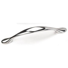 96mm CTC Delano Small Spoonfoot Pull - Polished Chrome