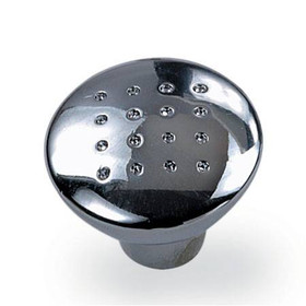 32mm Dia. Geo Knob - Polished Chrome