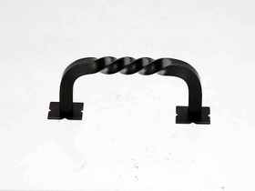 3" CTC Twist D-Pull w/Backplates - Oil-rubbed Bronze