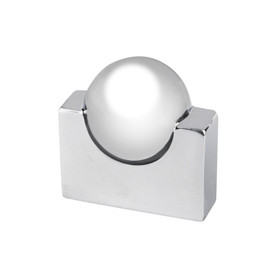 1/2" Knob with Center Ball - Chrome