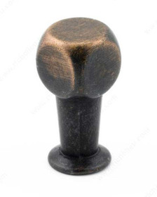 10mm Country Style Collection Stamp Knob - Oil Rubbed Bronze