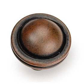 1-1/4" Dia. Contemporary Knob - Rust