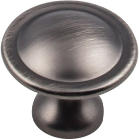 1-1/8" Watervale Round Knob - Brushed Pewter