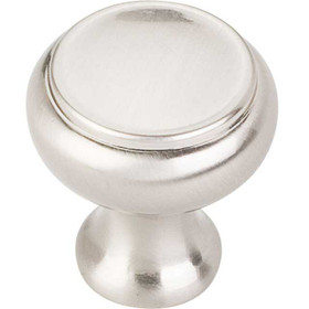 1-1/4" Dia. Westbury Round Knob - Satin Nickel