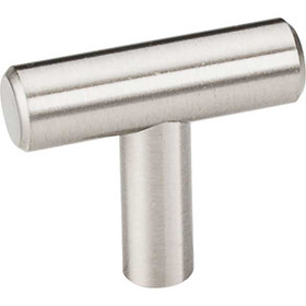 40mm Naples Solid Zinc T-Knob - Satin Nickel