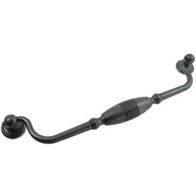 9" CTC Striped Drop Pull - Oil Rubbed Bronze