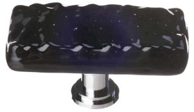 2" Glacier Black Long Knob - Oil Rubbed Bronze