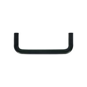 3-1/2" CTC Solid Brass Wire Pull - Paint Black