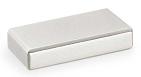 32mm CTC Rectangle Cup Pull - Satin Nickel