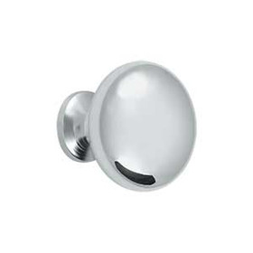 1-1/4" Dia. Solid Round Knob - Polished Chrome